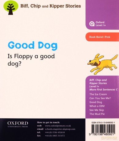 Oxford Reading Tree: Level 1+: More First Sentences C: Good Dog (Oxford Reading Tree, Biff, Chip And Kipper Stories New Edition 2011) - Roderick Hunt [KSIĄŻKA]