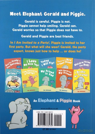 I Am Invited to a Party! Elephant and Piggie - Mo Willems [KSIĄŻKA]
