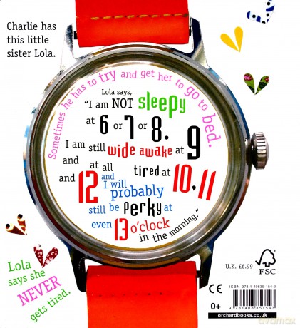 I Am Not Sleepy and I Will Not Go to Bed Charlie and Lola - Lauren Child [KSIĄŻKA]