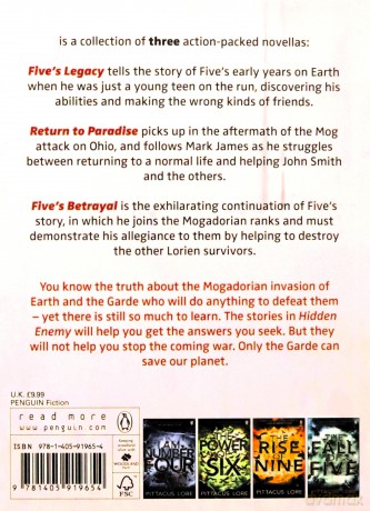 I Am Number Four: The Lost Files: Hidden Enemy: Lore Pittacus - Pittacus Lore [KSIĄŻKA]