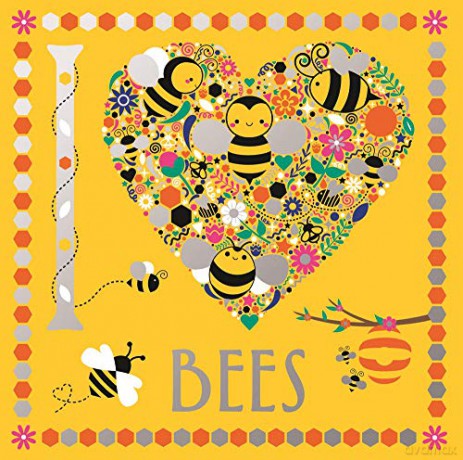 I Heart Bees I Heart Pocket Colouring - Lizzie Preston [KSIĄŻKA]