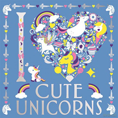I Heart Cute Unicorns I Heart Pocket Colouring - Lizzie Preston [KSIĄŻKA]
