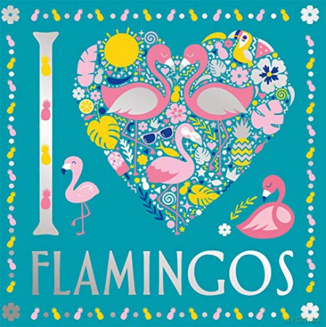 I Heart Flamingos I Heart Pocket Colouring - Felicity French [KSIĄŻKA]