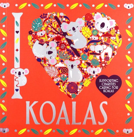 I Heart Koalas I Heart Pocket Colouring - Lizzie Preston [KSIĄŻKA]