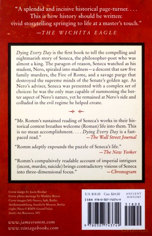 Dying Every Day: Seneca At The Court Of Nero - James Romm [KSIĄŻKA]