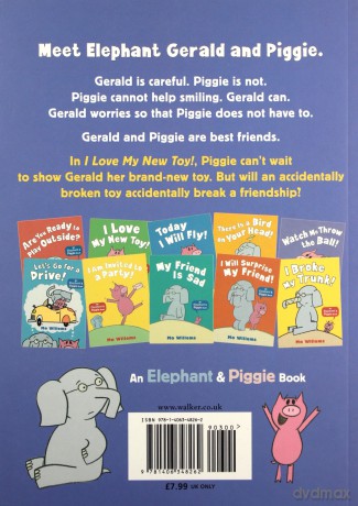 I Love My New Toy! Elephant and Piggie - Mo Willems [KSIĄŻKA]