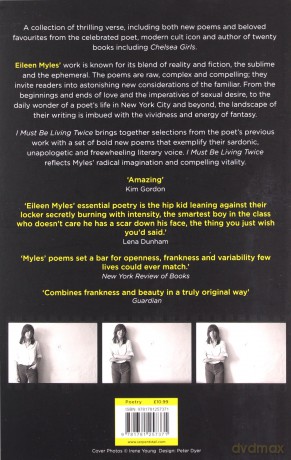 I Must Be Living Twice: New and Selected Poems 1975 - 2014 - Mx Eileen Myles [KSIĄŻKA]