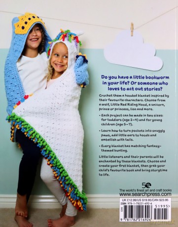 Fairytale Blankets To Crochet: 10 Fantasy-Themed Children's Blankets For Storytime Cuddles - Lynne Rowe [KSIĄŻKA]