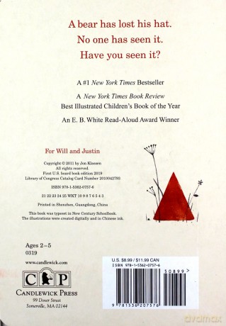 I Want My Hat Back - Jon Klassen [KSIĄŻKA]