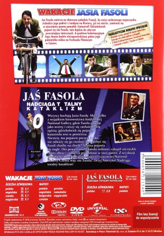 Jaś Fasola: Wakacje Jasia Fasoli / Nadciąga totalny kataklizm  [2DVD]