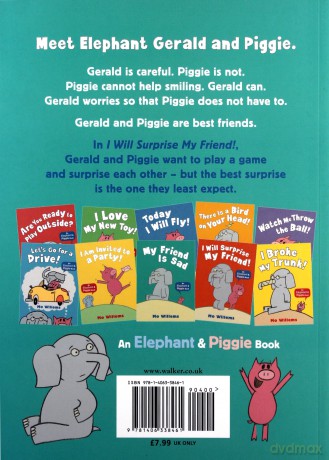 I Will Surprise My Friend! Elephant and Piggie - Mo Willems [KSIĄŻKA]