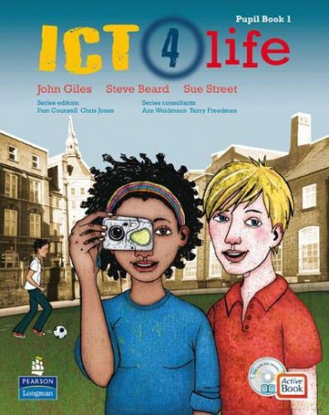 ICT 4 Life Year 7 Students' ActiveBook Pack with CDROM Longman ICT4Life - John Giles [KSIĄŻKA]