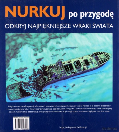 Nurkuj Po Przyrodę Odkryj Najpiekniejsze Wraki Świata - Egidio Trainito [KSIĄŻKA]