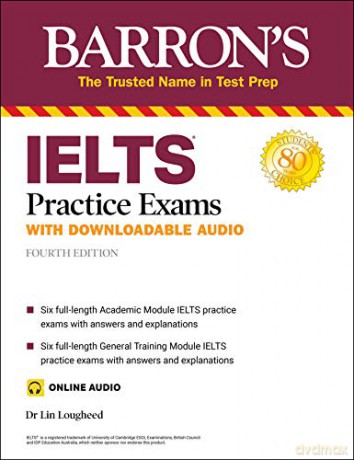 IELTS Practice Exams with Online Audio Barron's Test Prep - Lin Lougheed Ph.D. [KSIĄŻKA]