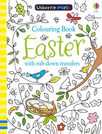 Colouring Book Easter With Rub Downs (Usborne Minis) - Sam Smith [KSIĄŻKA]