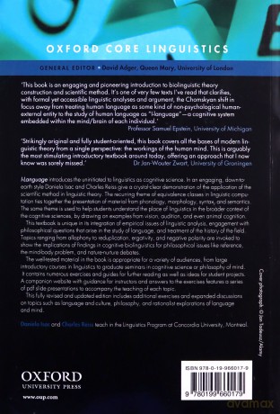 Ilanguage: An Introduction to Linguistics as Cognitive Science Oxford Core Linguistics - Daniela Isac [KSIĄŻKA]