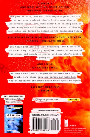 Illuminae: 1 Illuminae Files - Amie Kaufman [KSIĄŻKA]