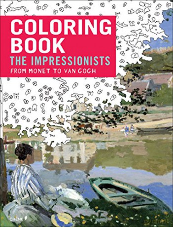 Impressionists: From Monet to Van Gogh: Colouring Book Colouring Books - Florence Gentner [KSIĄŻKA]