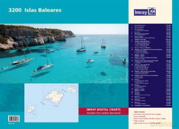 Imray 3200 Chart Atlas: Islas Baleares Chart Atlas - Imray [KSIĄŻKA]