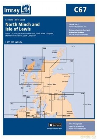 Imray Chart C67: North Minch and Isle of Lewis C Series - Imray [KSIĄŻKA]
