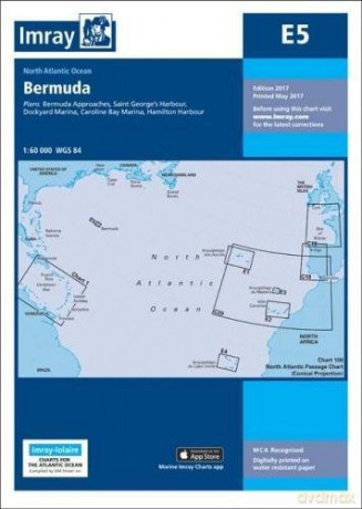 Imray Chart E5: Bermuda Iolaire - Imray [KSIĄŻKA]