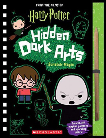 Hidden Dark Arts - Scratch Magic (From The Films Of Harry Potter) - Jenna Ballard [KSIĄŻKA]