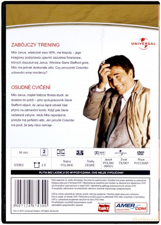 Columbo 25: Zabójczy trening [DVD]