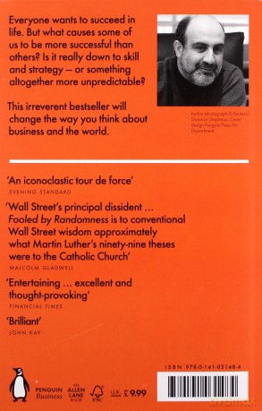 Fooled By Randomness: The Hidden Role Of Chance In Life And In The Markets - Nassim Nicholas Taleb [KSIĄŻKA]