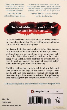 In the Realm of Hungry Ghosts: Close Encounters with Addiction - Dr Gabor Maté [KSIĄŻKA]