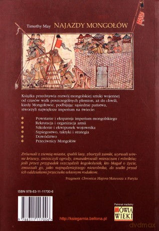 Najazdy Mongołów - Timothy May [KSIĄŻKA]