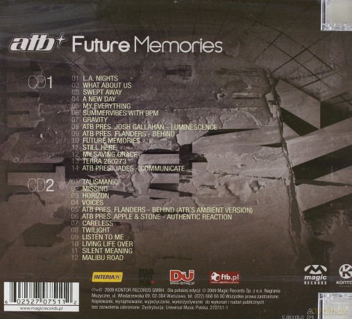 ATB: Future Memories [2CD]