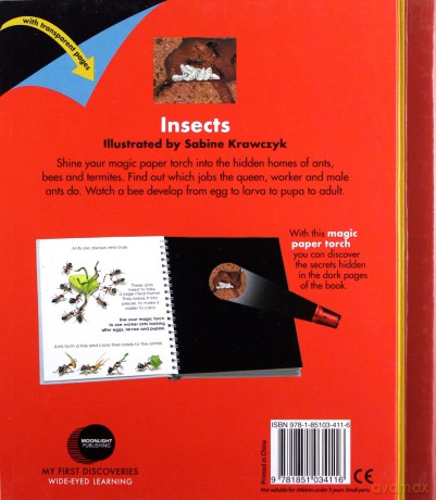 Insects My First Discoveries/Torchlight - Claude Delafosse [KSIĄŻKA]