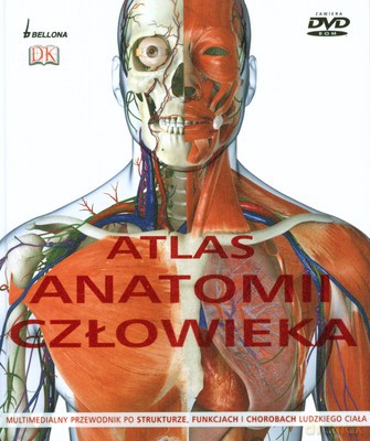 Atlas Anatomii Człowieka + Dvd Gratis (twarda) - Steve Parker [KSIĄŻKA]