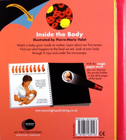 Inside the Body My First Discoveries/Torchlight - Claude Delafosse [KSIĄŻKA]