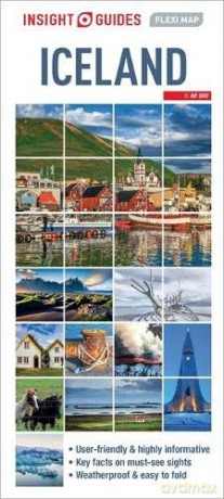Insight Guides Flexi Map Iceland Insight Flexi Maps - Insight Guides [KSIĄŻKA]