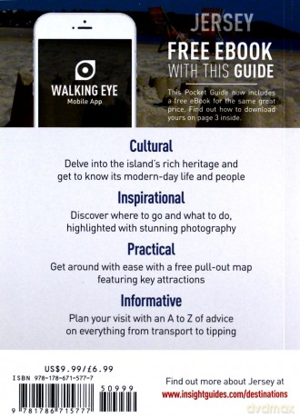 Insight Guides Pocket Jersey Travel Guide with Free eBook Insight Pocket Guides - Insight Guides [KSIĄŻKA]