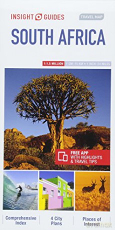 Insight Guides Travel Map South Africa Insight Travel Maps - Insight Guides [KSIĄŻKA]