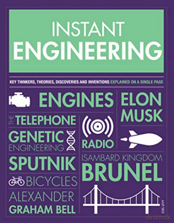 Instant Engineering: Key Thinkers, Theories, Discoveries and Inventions Explained on a Single Page - Joel Levy [KSIĄŻKA]