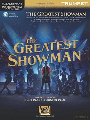 Instrumental Play-Along: The Greatest Showman - Trumpet Book/Online Audio Hal-Leonard Instrumental Play-Along - Benj Pasek [KSIĄŻKA]