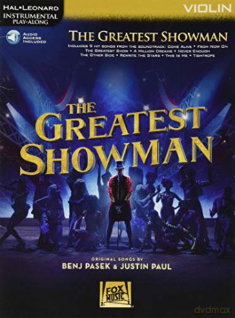 Instrumental Play-Along: The Greatest Showman - Violin Book/Online Audio Hal Leonard Instrumental Play-Along - Benj Pasek [KSIĄŻKA]