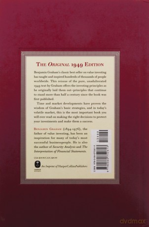 Intelligent Investor: The Classic Text on Value InvestingRough Cut - Benjamin Graham [KSIĄŻKA]