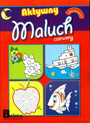 Aktywny Maluch Czerwony Lubię Się Bawić [KSIĄŻKA]