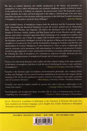 Introduction to Metaphysics: From Parmenides to Levinas - Jean Grondin [KSIĄŻKA]