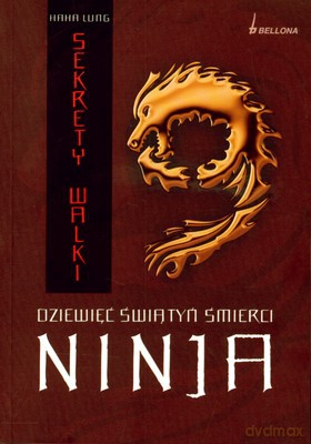 Dziewięć Świątyń Śmierci Ninja Sekrety Walki - Haha Lung [KSIĄŻKA]