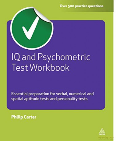 IQ and Psychometric Test Workbook: Essential Preparation for Verbal Numerical and Spatial Aptitude Tests and Personality Tests Testing Series - Philip Carter [KSIĄŻKA]