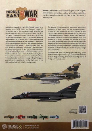 Iraqi Mirages: Dassault Mirage Family In Service With Iraqi Air Force, 1981-1988 Middle East@War - Tom Cooper [KSIĄŻKA]