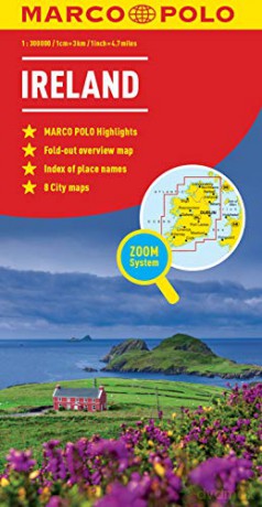 Ireland Marco Polo Map Marco Polo Maps - Marco Polo [KSIĄŻKA]