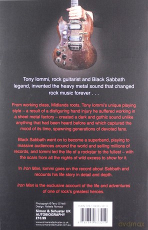 Iron Man: My Journey Through Heaven and Hell with Black Sabbath - Tony Iommi [KSIĄŻKA]