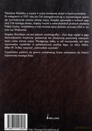 Tajemnice Cia Wspomnienia Szpiega Wszech Czasów - Ted Shackley [KSIĄŻKA]