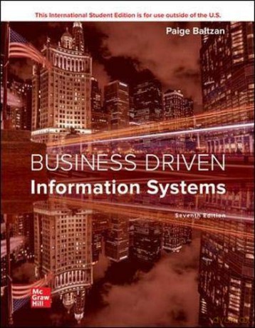 ISE Business Driven Information Systems ISE HED IRWIN MANAGEMENT INFO SYSTEMS - Paige Baltzan Instructor [KSIĄŻKA]